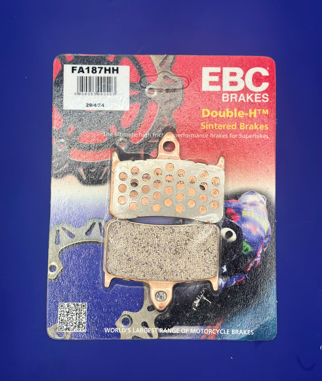 EBC FA187HH Sintered Brake Pads