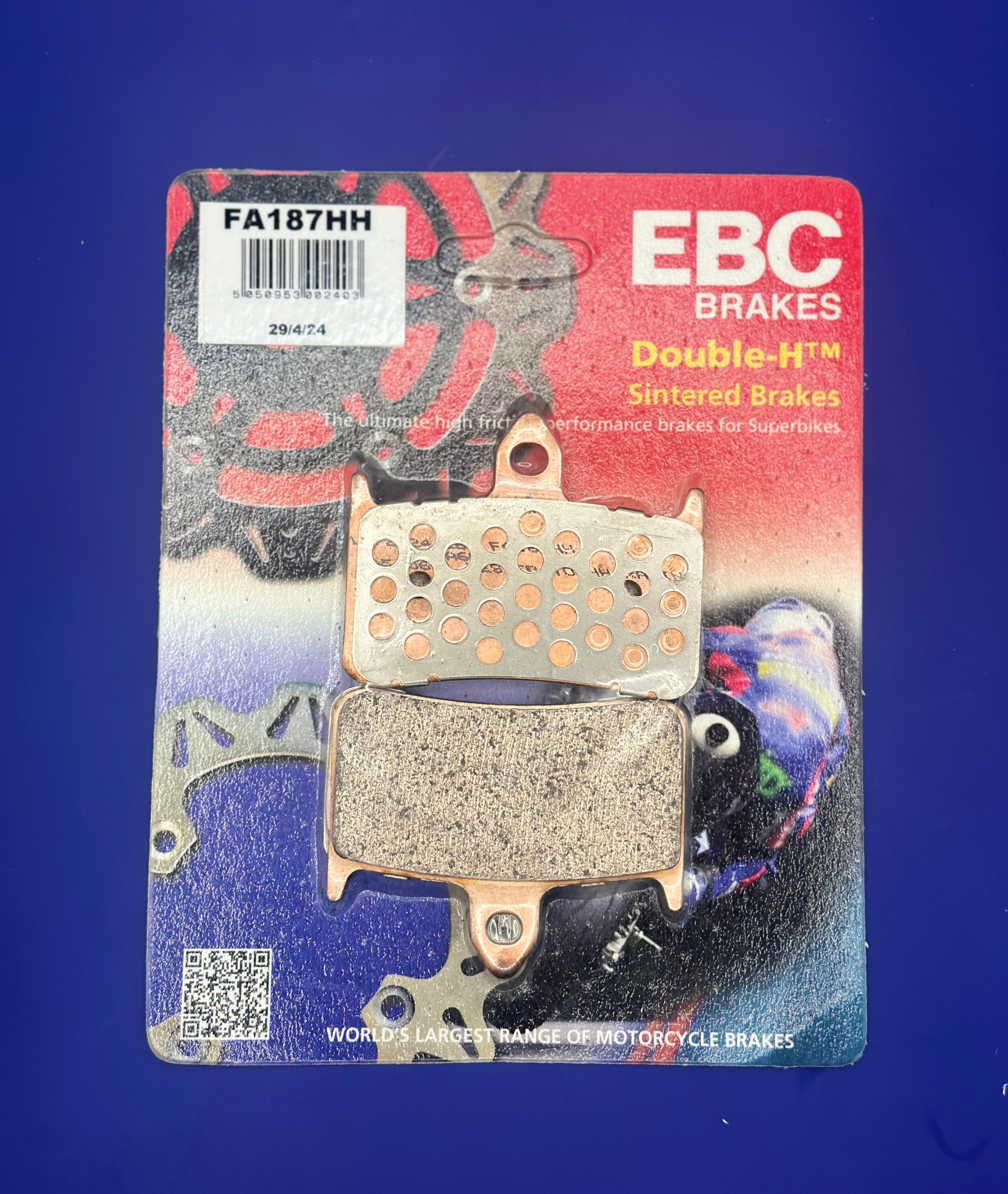 EBC FA187HH Sintered Brake Pads