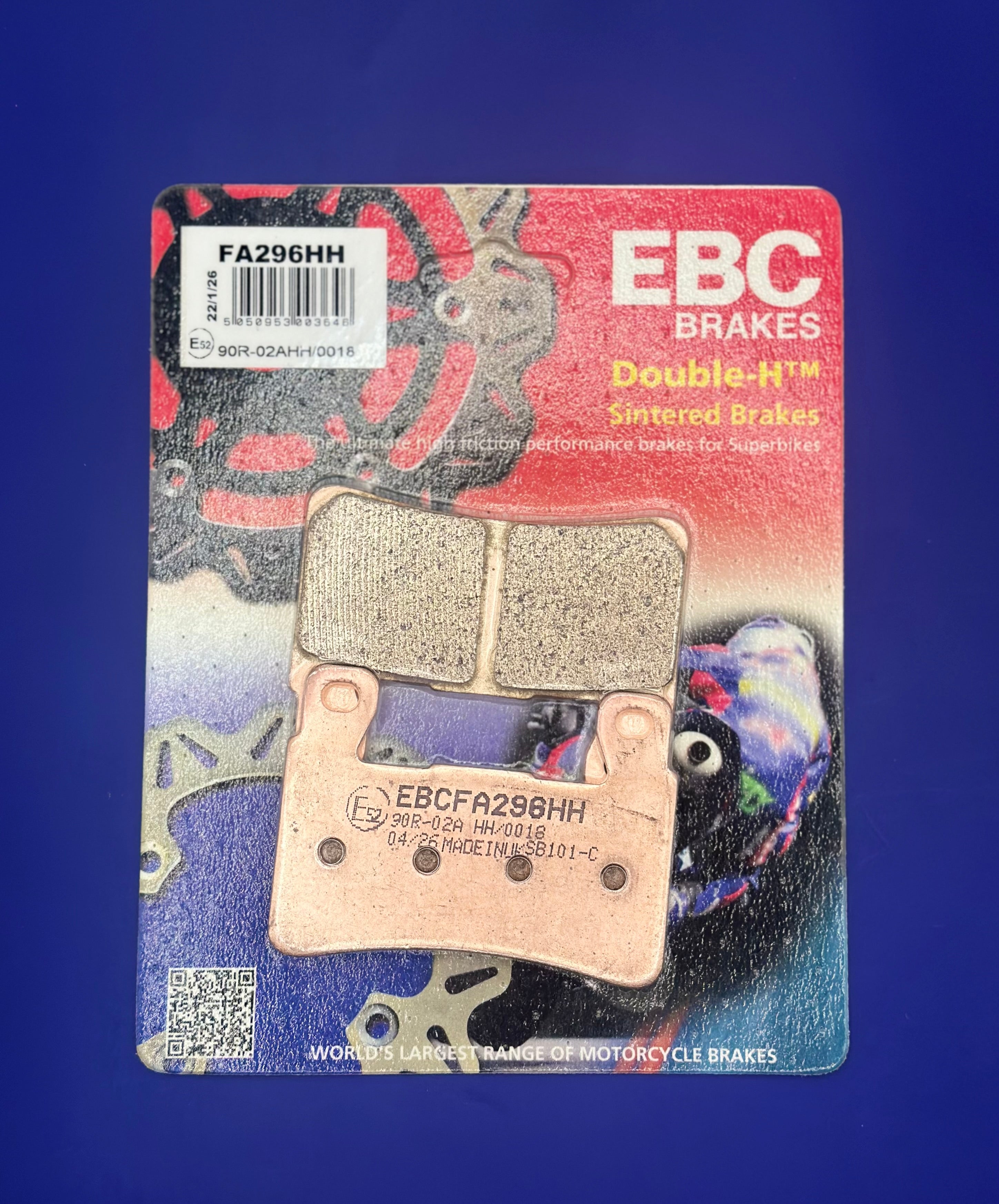 EBC FA296HH Sintered Brake Pads