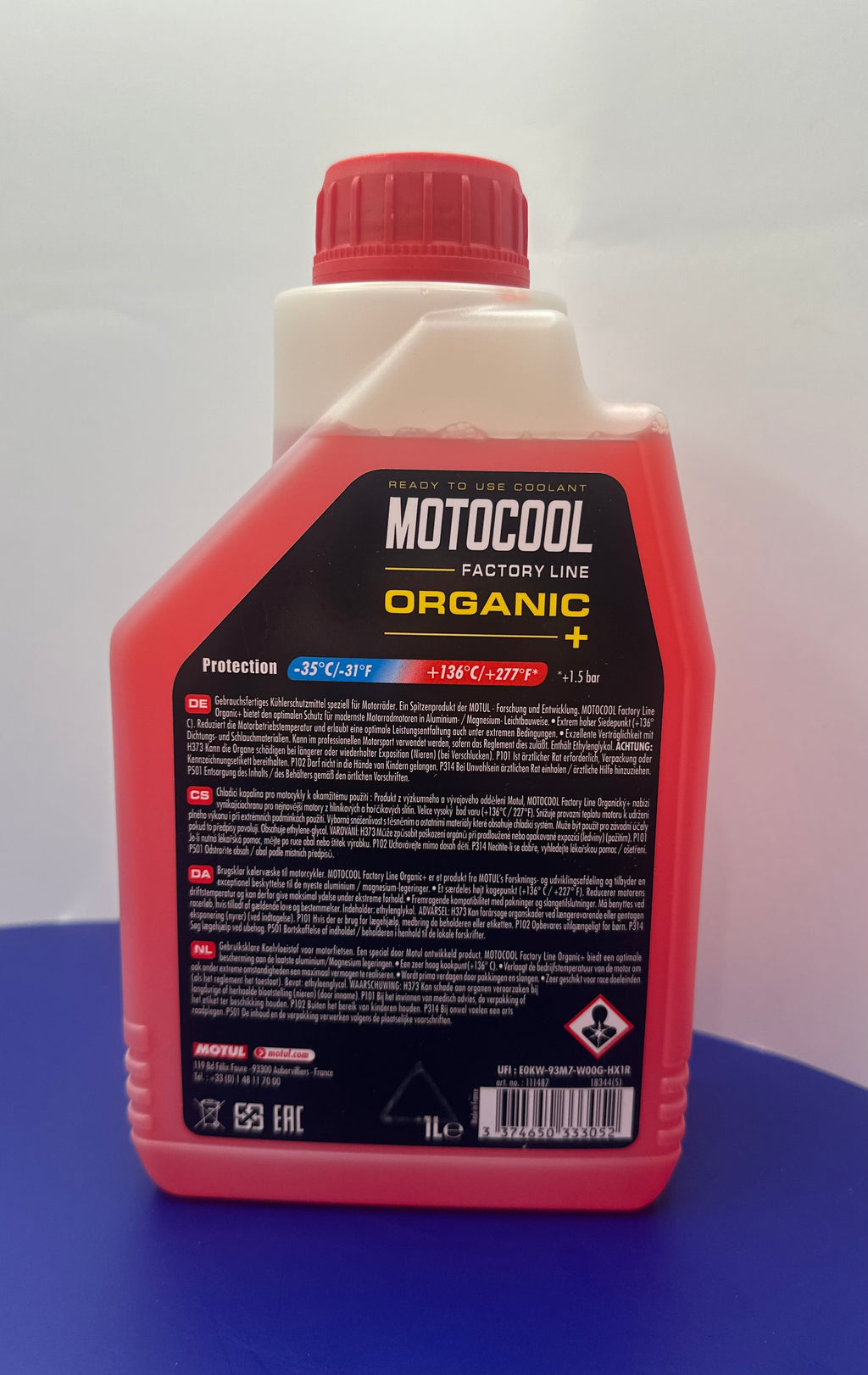 Motul Motocool Factory Line Coolant 1L (Red)