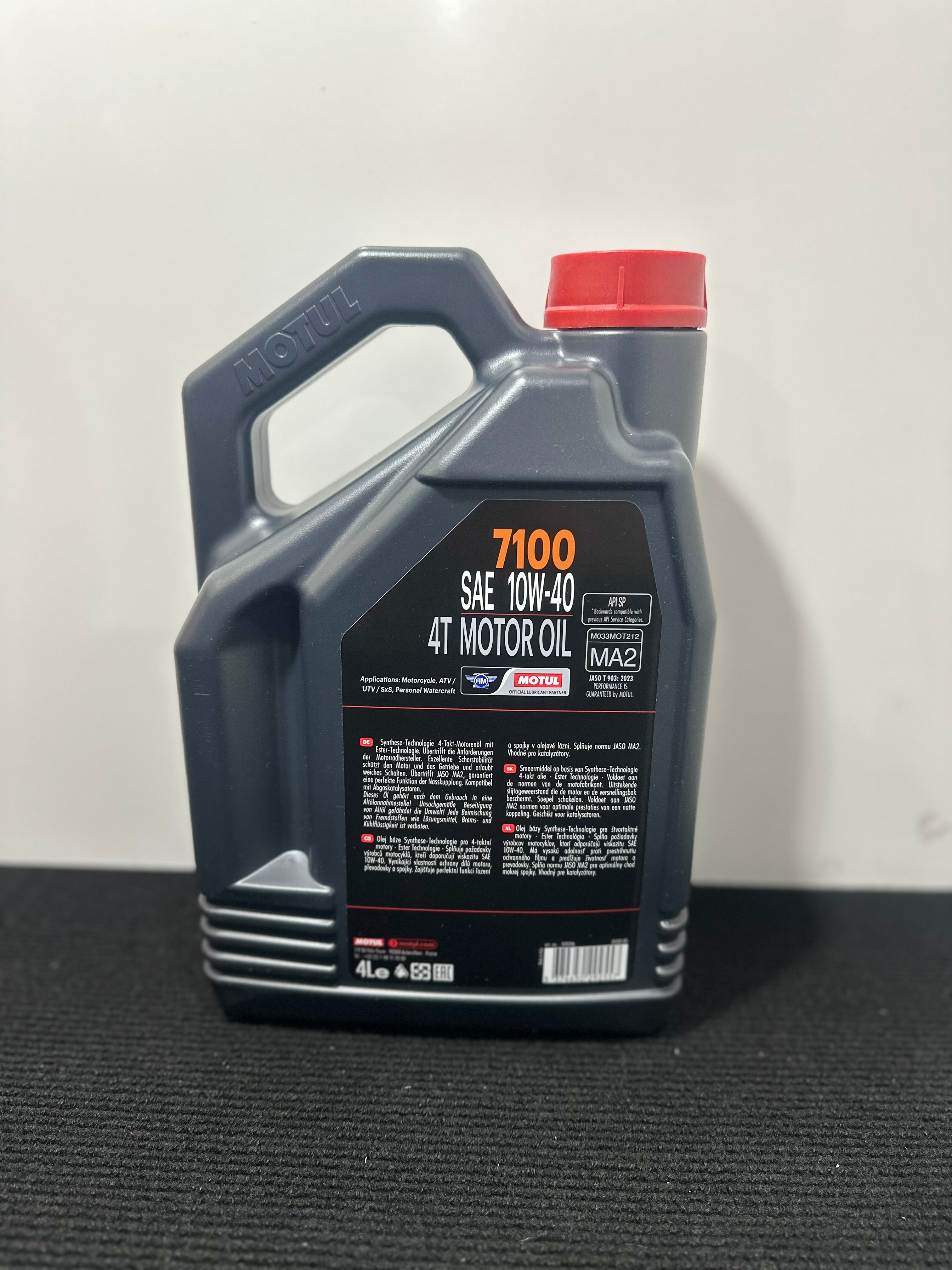 Motul 7100 Synthetic 4T 10W-40 Engine Oil 4L